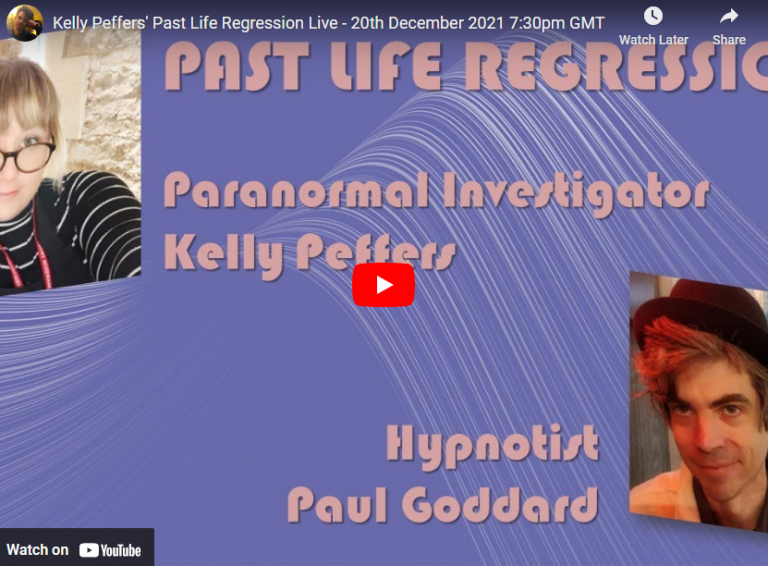 Kelly Peffers’ Past Life Regression Live December 2021
