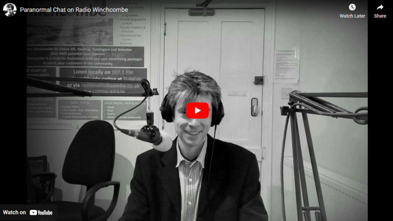 Radio Winchcombe, paranormal chat, 12th March 2023