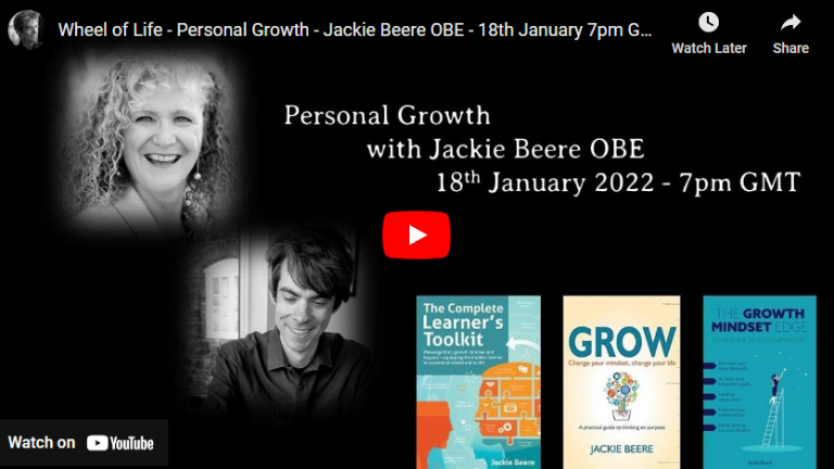 Wheel of Life – Personal Growth – Jackie Beere OBE