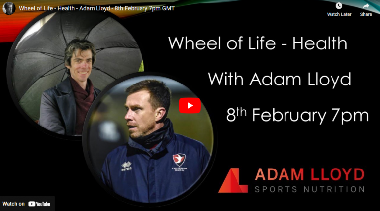 Wheel Of Life- Health with Adam Lloyd